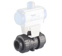 Robinet à boisseau sphérique en plastique Tork T-PKV913.15 XX pour eau DN 15