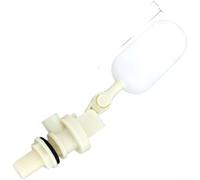 Robinet à boisseau sphérique flottant hydraulique en plastique de 1/2 3/4" Corps ABS PE Flotteur pour réservoir d'eau, refroidisseur, réservoir, système d'irrigation antirouille, résistant à l'acide