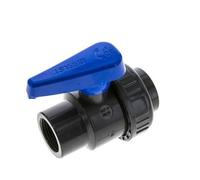 Robinet à boisseau sphérique PVC 2 voies Union Simple Rp 1'' EPDM