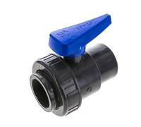 Robinet à boisseau sphérique PVC 2 voies Union Simple Rp 2'' EPDM