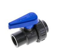 Robinet à boisseau sphérique PVC 2 voies Union Simple Rp 3/4'' EPDM