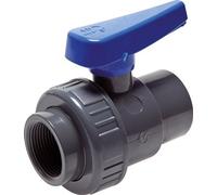 Robinet à boisseau sphérique PVC 2 voies Union Simple Rp 3'' EPDM