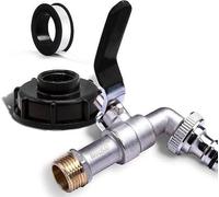 robinet à boisseau sphérique / robinet de jardin, accessoires en acier inoxydable,