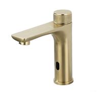 Robinet à capteur automatique 304 en acier sans rinçage avec contrôle chaud et froid - Robinet de salle de bain infrarouge hygiénique pour une hygiène sans effort et un design moderne