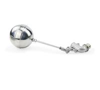 Robinet à flotteur, Vanne à flotteur réglable en acier inoxydable 304, coude 90 degrés, robinet tournant sphérique 1/2-1-1/4 pouces(3/4inch)
