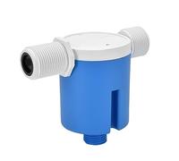 Robinet à tournant sphérique Robinet à boisseau sphérique contrôle pratique du niveau d'eau remplacement vanne à flotteur entièrement automatique Nylon Anti-Corrosion Pour équipement d'eau potable