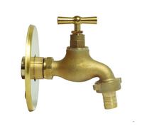 Robinet arrosage orientable - SOMATHERM FOR YOU - poignée plate - Avec applique murale