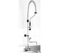 Robinet avec Douchette - Inox - Robinet avec un Bec - (h)1000mm