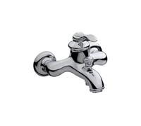 Jacob Delafon - Mitigeur bain-douche mural Fairfax - Mécanique - Design rétro - Installation facile - 17x15x15cm - Finition Chrome - E71090-CP
