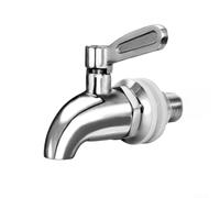 Robinet Boisson Acier Inoxydable pour Bouteille Robinet Boisson | Solid Stainless Steel, Fits 12-16mm Holes, For Wine Beer Tea Juice, Easy Install, Home Bar Party Accessory