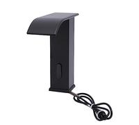 Robinet Capteur Automatique Noir, Mitigeur Lavabo Infrarouge, Bec Court Cascade 14.5cm, Laiton Robuste Économie Eau, Vanne Céramique Installation Facile, Pour Cuisine Salle Bain Hôtel, Hauteur 18cm