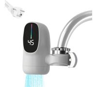 Robinet Chauffe-Eau Instantané Sans Réservoir 3000W Chauffage Rapide | Robinet d'Eau Électrique Chauffe Rapide Cuisine Et Salle De Bain pour cuisine salle bain