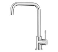 Robinet Cuisine Brossé, CECIPA Mitigeur Cuisine Pivotant à 360°, Flexible Robinetterie de Cuisine en Acier Inoxydable 304, Robinet de Cuisine Résistant à la Corrosion
