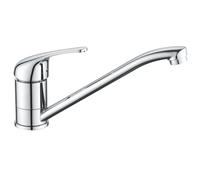 Robinet Cuisine, HanCrobiyx Mitigeur Cuisine Pivotant à 360°, Robinet Evier de Cuisine con Conexión para Agua fría y Caliente, Haute Pression, Cartouche en Céramique Econome en Energie Chromé