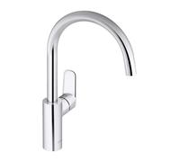 Jacob Delafon Mitigeur évier July+ monocommande col de cygne orientable chromé E35686-4-CP