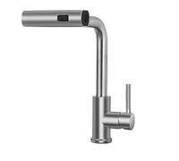 Robinet Cuisine Rabattable Robinet de cuisine extractible | Mitigeur d'eau chaude et froide, robinet d'évier à poignée unique