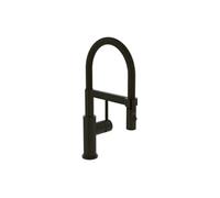 Robinet cuisine semi-pro VILLEROY ET BOCH Steel Expert compact window noir mat