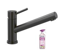 Robinet cuisine VILLEROY ET BOCH Como Anthracite + nettoyant