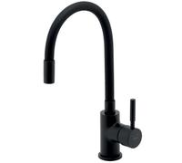 Robinet d'évier Novaservis avec poignée en silicone noir
