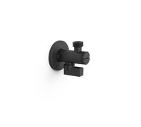 Robinet d’arrêt avec filtreR1/2 - R3/8 Noir mat - TRES 9134525NM