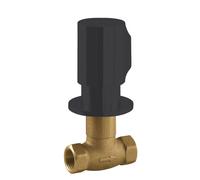 Robinet d’arrêt encastréRaccord fileté femelle : 1/2". Noir mat - TRES 06115501NM