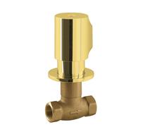 Robinet d’arrêt encastréRaccord fileté femelle : 1/2". Or 24K - TRES 06115501OR