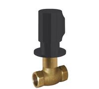 Robinet d’arrêt encastréRaccord fileté femelle : 3/4". Noir mat - TRES 06151101NM
