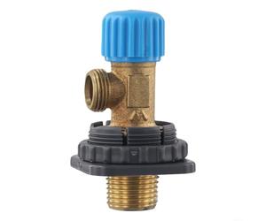 Robinet d'angle en laiton pour réservoir pour geberit 3/8" Pièce détachée étanche pour chasse d'eau encastré Installation pour facile