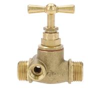 Robinet d'arrêt à potence avec purge MM 3/4 GARIS R4323