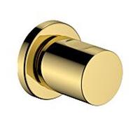 Robinet d'arrêt Hansgrohe Zesis S 74997990 encastré, optique or poli
