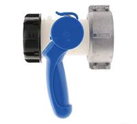 Robinet d'arrêt IBC avec écrou de raccordement en aluminium pour une sécurité et une performance améliorées (DN40 (62 mm)