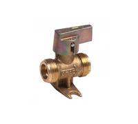 Robinet d'arrêt pour gaz butane / propane 1/4 de tour,