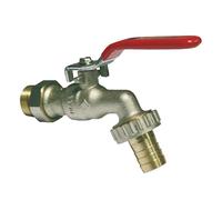 Somatherm – Robinet d'arrosage à sphère orientable 15/21–20/27 nickelé