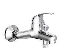 Robinet de baignoire ATHOS de SCHÜTTE, mitigeur de baignoire, robinet de bain, robinet de baignoire en chrome