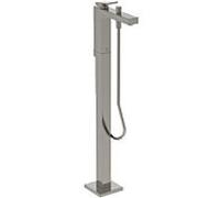 Robinet de baignoire Ideal Standard Extra BS2 BD520GN 124x272x903 mm, finition argent orage, sur pied