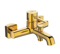 Laveo Pola mitigeur bain-douche murale doré BAPG10D