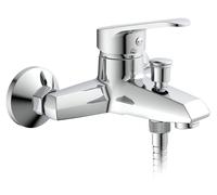 Robinet de baignoire SCHÜTTE TESSA, mitigeur de baignoire, robinet de salle de bain, chrome