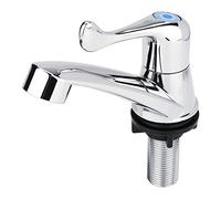Robinet de Bassin Mitigeur d'Eau Robinet d'Eau Froide G1 / 2 Electroplate pour Salle de Bain Cuisine Salle de Bain Baignoire(Poignée de queue G1/2)