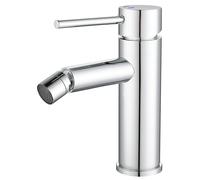 Robinet de bidet, chromé, mitigeur à un levier, série Nansa