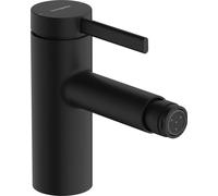 robinet de bidet monocommande hansgrohe Zesis S, finition noir mat, avec système de vidange à tiroir