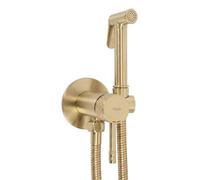 Robinet De Bidet Rea Loop Lungo Diamond Nickel Brossé