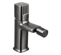 Robinet de bidet sur pied Tores Matt Graphite avec bouchon clic-clac Laveo