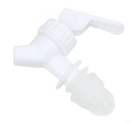 Robinet de bouteille de vin en plastique avec filetage de 15 mm - Couleur blanche - Pour réservoir d'eau, distributeur de boissons - Installation facile pour restaurant et bar