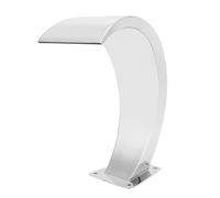 Robinet de cascade de piscine, acier inoxydable 304, design arc, G1 femelle, robinet de fontaine de piscine
