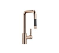 Dornbracht Meta Square Mitigeur de cuisine pivotant, avec douchette extractible, 33870861-42,