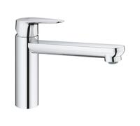 Robinet de cuisine bec médium GROHE Start Curve Quickfix chromé