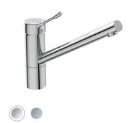 Robinet de cuisine bec medium IDEAL STANDARD Ceralook chrome + Microfibre