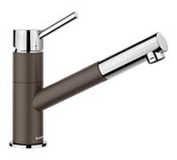 Blanco de cuisine KANO-S 525043 extractible, aspect SILGRANIT café