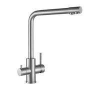 Robinet de cuisine - CECIPA - 3 en 1 - Purificateur d'eau - Inox - Économie d'eau