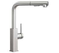Robinet de Cuisine - CECIPA MAX - Douchette Extractible 2 Modes - Inox Brossé - Rotatif 360°